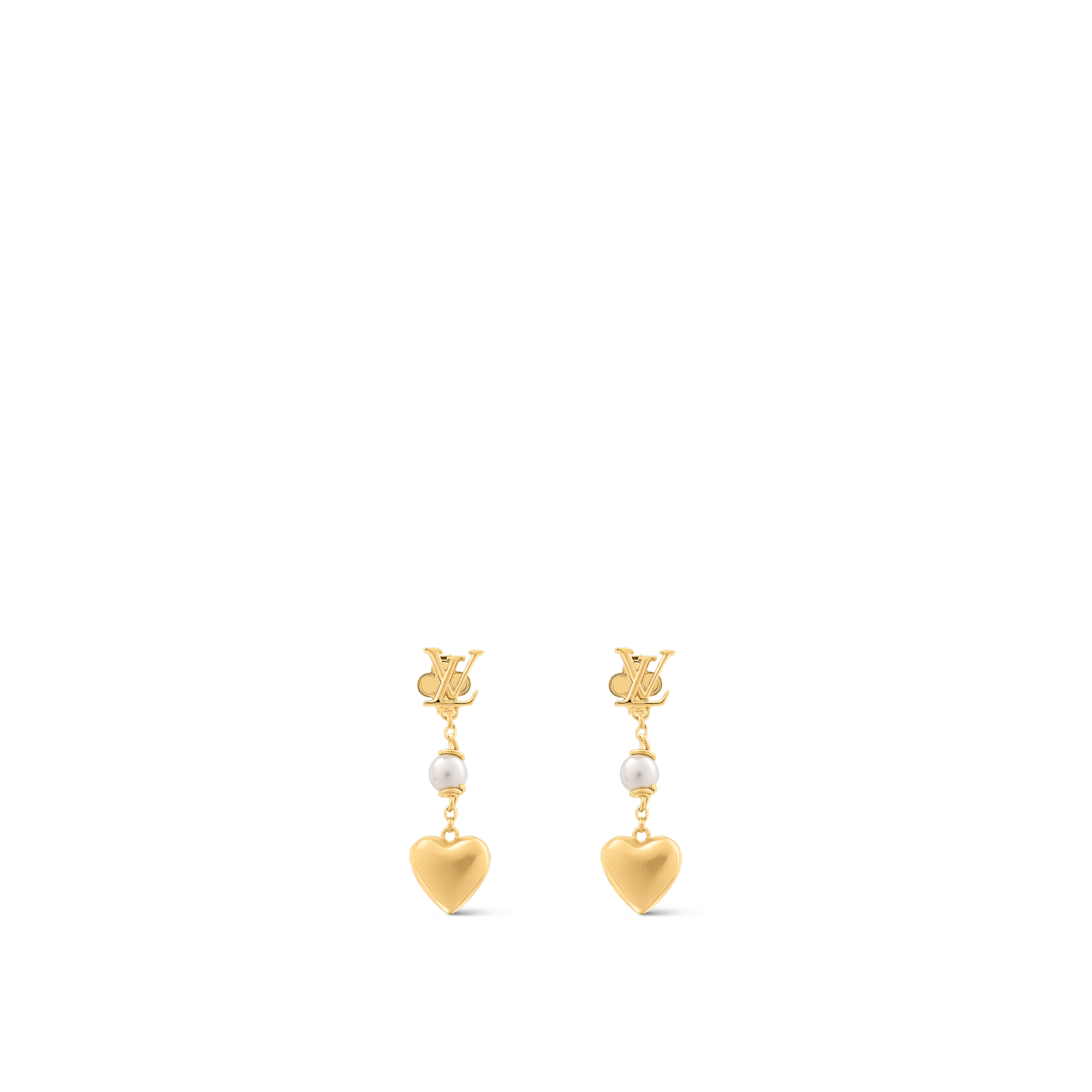 Outlets Louis Vuitton heart earrings